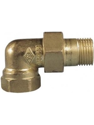 E.C.A Eca 3/4'' Köşe Rakor / Rekor 601002003 Su Saatindede Kullanılabl