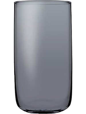 Paşabahçe Iconic Gri Meşrubat Bardağı, 6'lı 365 cc  Bardaklar