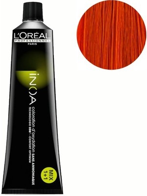 L'Oréal Professionnel İnoa 7.44 Kumral Yoğun Bakır Saç Boyası