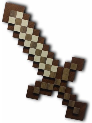 Payitaht Tablo Minecraft Tahta 3 Boyutlu Duvar Dekorasyonu