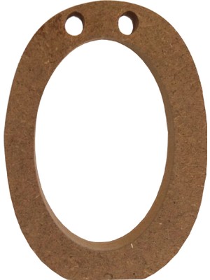 Neşeli Ahşap 15 cm 18 mm Ahşap Ö Harfi Dik Durabilir.boyanabilir Ahşap Harf.ahşap Boyama Ürünü.ham Ahşap Harf