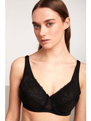 Kom Rosenna Rahat Askılı Toparlayıcı Sütyen Siyah