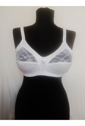 Yeni İnci Women's Bra White 90c New Season - Trendyol