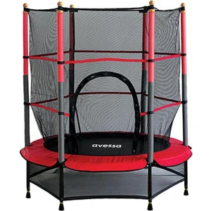 Çocuk Korumalı Trambolin 140 cm Fileli Trampolin