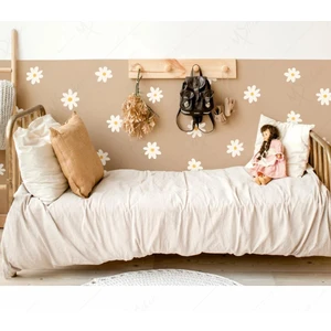 Beyaz Papatyalar Çocuk Bebek Odası Duvar Sticker Seti