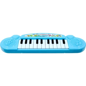 Can Ali Toys İlk Elektronik Piyanom Oyuncak Piyano 22 Tuşlu Org Mavi