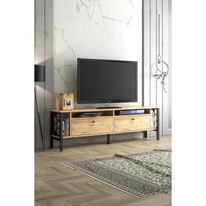 Wood'n Love Luna Tv Ünitesi - Atlantik Çam / Siyah