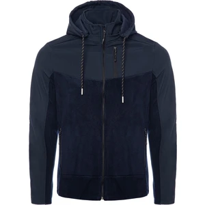 Ghassy Co. Ghassy Co Erkek Çıkarılabilir Kapüşonlu Softshell/polar Garnili Spor Ceket