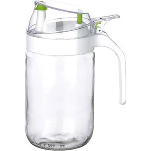 Oilcon 660 ml Kapaklı Cam Yağlık