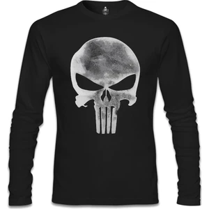 Punisher - Logo Siyah Erkek Sweatshirt