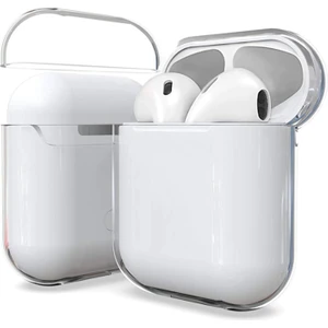 Apple Airpods 1. / 2. Nesil ile uyumlu Kılıf Sert PC Şeffaf Case 14