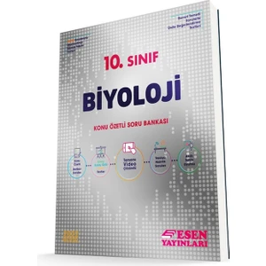 Esen Yayınları 10. Sınıf Biyoloji Konu Özetli Soru Bankası