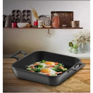 Kare Sahan Döküm Tava 18 cm