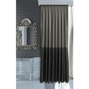 Ne Bumu Venedik Bordürlü Sık Pileli (1/3) Fon Perde