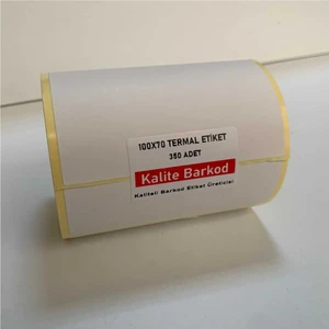 Kalite Barkod Termal Etiket - Rulo Barkod Etiketi 100X70