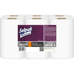 Selpak Extra Sensörlü Dispenser 6'lı Rulo Havlu