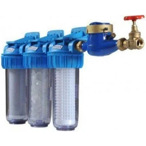 Daire Bina Girişi 3 Lü Kireç Önleyici Filtre