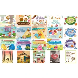 Merve Gülcemal Tüm Kitapları 20 Kitap Set / Allah'ı Neden Göremiyorum - Keloğlan Oruç Peşinde - Canavar Kardeşler - Rabbimi Tanıyorum - Her Şeyin Bir Başlangıcı Var