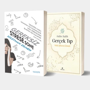Gereksiz Strese Son! - Gerçek Tıp Yitik Şifanın Izinde 2 Kitap Set - Süleyman Dilmen