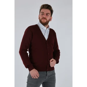 De Blasıo Minimalist V Yaka Erkek Hırka - Oversized & Şık