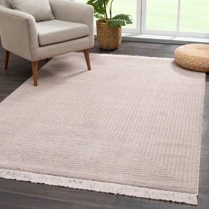 Giza Home Pandora Açık Vizon Modern Oturma Odası ve Salon Halısı 1104A-RB22 80x150