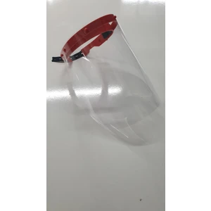 Koruyucu Yüz Kalkanı Siperlik Kırmızı - Standart - 895