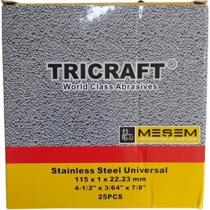 Spiral Taşı 115*1*22.23MM Metal Kesici 25 Adet
