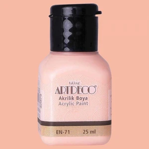 Akrilik Boya 25 ml Açık Mercan 3038
