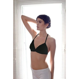 Yeni İnci Ten Rengi Ince Askılı Penye Üçgen Sütyen