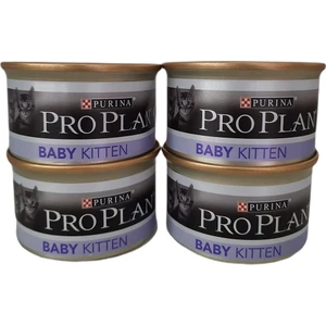 Pro Plan Proplan Baby Kitten Tavuklu Yeni Doğan Yavru Kedi Maması Konserve 4X85 gr