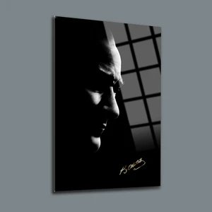 Srd Concept Atatürk 6 Cam Tablo Atatürk Tablosu