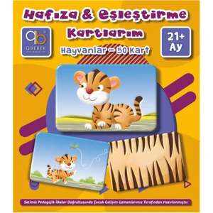 Q Bebek Hafıza & Eşleştirme Kartlarım- Hayvanlar 21+Ay