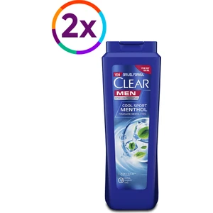 Men Erkek Şampuan Cool Sport Menthol Kepeğe Karşı Etkili 485 Ml X2 Adet