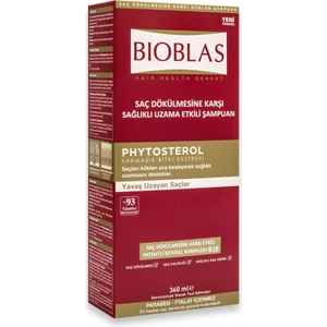 Bıoblas Phytosterol Sarmaşık Bitki Eksttresi Sağlıklı Uzama Etkili Şampuan 360 ml