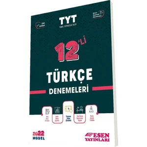 Esen Yayınları TYT 12'li Türkçe Denemeleri