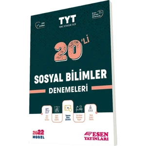 Esen Yayınları TYT 20'li Sosyal Bilimler Denemeleri