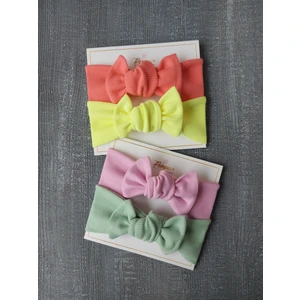 Pempem Bandana Kız Bebek Ribana Bandana 4 Lü Set