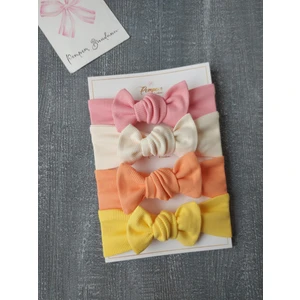 Pempem Bandana Kız Bebek Ribana Bandana  4 Lü Set