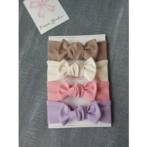 Pempem Bandana Kız Bebek Ribana Bandana 4 Lü Set