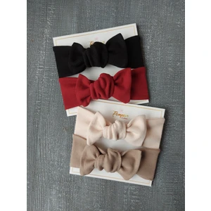 Pempem Bandana Kız Bebek Ribana Bandana  4 Lü Set
