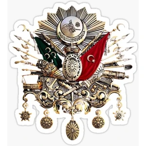 Tsc Osmanlı Tuğrası Osmanlı Sticker Yapıştırması 18  cm