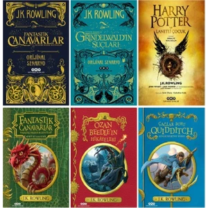 Harry Potter Evreni 6 Kitap Set / Fantastik Canavarlar - Grindelwald'in Suçları - Lanetli Çocuk - Ozan Beedle'ın Hikayeleri - Çağlar Boyu Quidditch - J. K. Rowling
