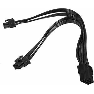 Kaplamalı Pci E 8 Pin (6+2) 2x Pci-E Ekran Kartı Power Çoklayıcı 18AWG