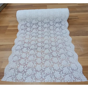 Pvc Dantel Kaymaz Raf-Dolap-Çekmeçe Örtüsü / Eni : 50 cm x 5 M