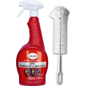 Jant Temizleyici ve Parlatıcı 750ml + Temizleme Fırçası