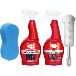 Jant Temizleyici ve Lastik Parlatıcı  2'li Set
