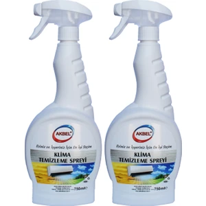Klima Temizleyici Sprey 750 Ml 2 Adet 2 Li Ekonomik Paket