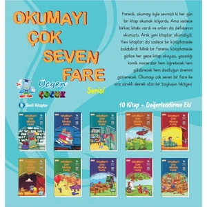 Okumayı Çok Seven Fare Serisi - 10 Kitap + Değerlendirme Eki