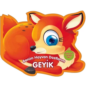 0-6 Yaş Yayınları Benim Hayvan Dostlarım Geyik - Quixot Media