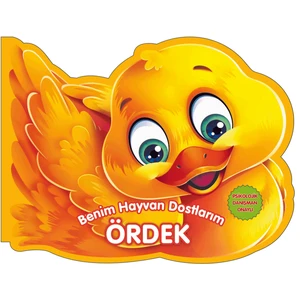 0-6 Yaş Yayınları Benim Hayvan Dostlarım Ördek - Quixot Media